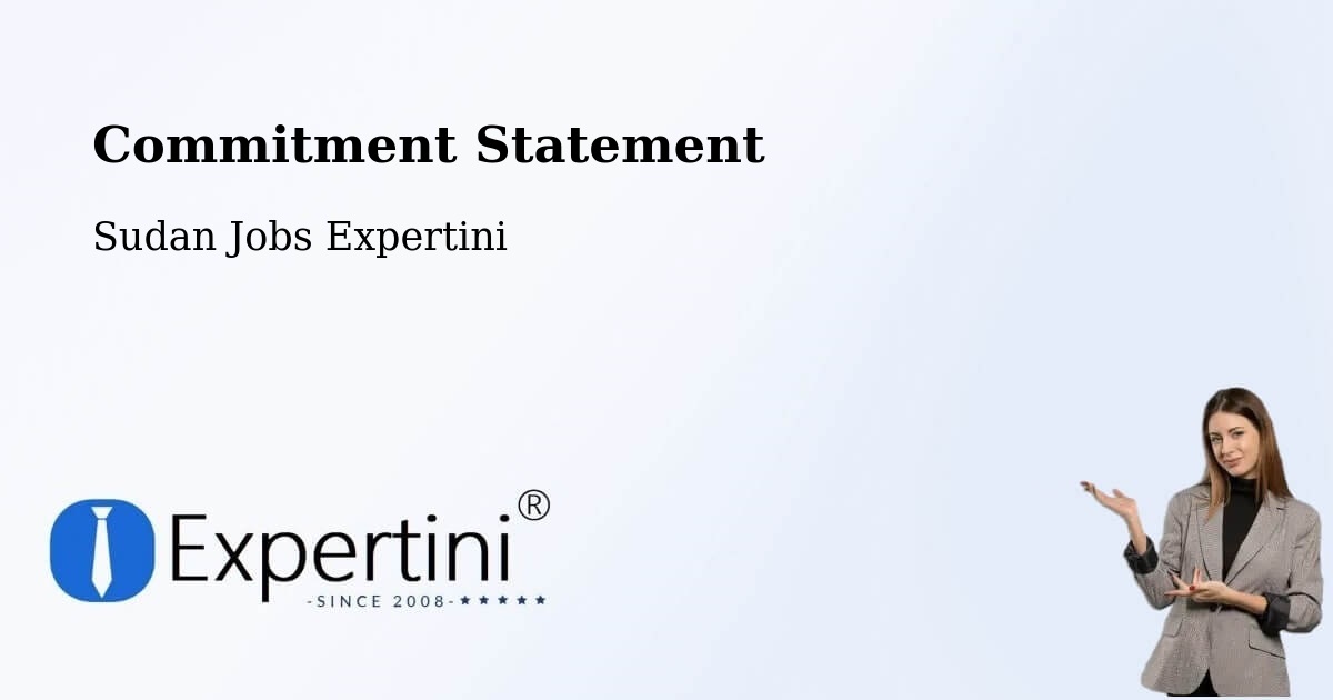 Corporate Commitment – Shendi - Sudan Jobs Expertini